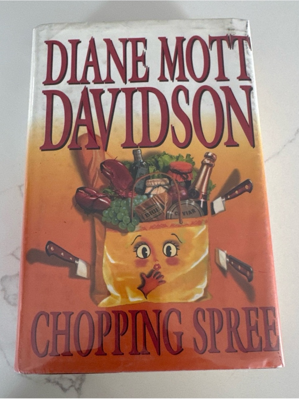 Chopping Spree - Orange Paperback Book